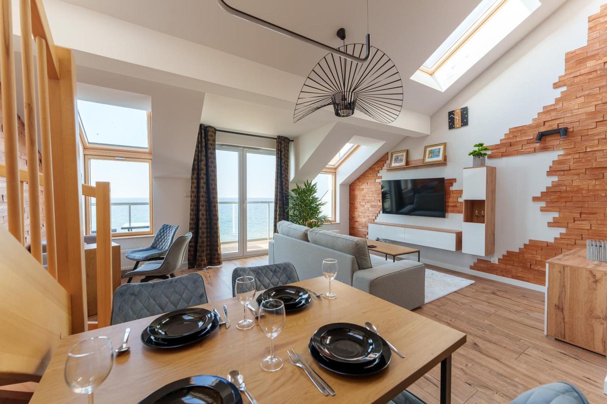 Ustronie Apartments Z Widokiem Na Morze 20 M Do Plazy Устроне Морске Екстериор снимка